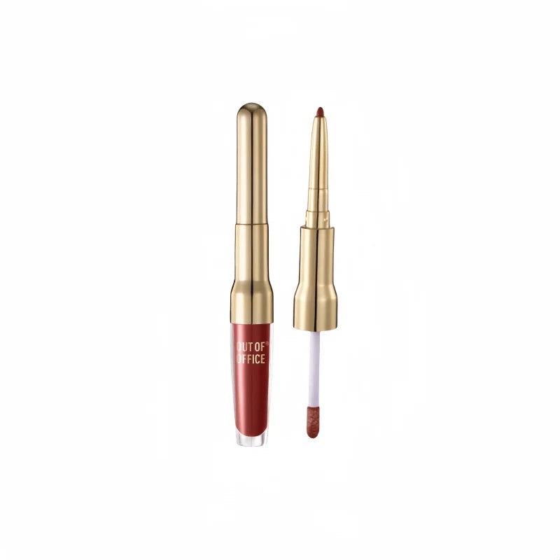 Out of Office 2IN1 Essence Lip Liner & Gloss 1.5g+200mg Out of Office LG301 Ripe Sweet Persimmon