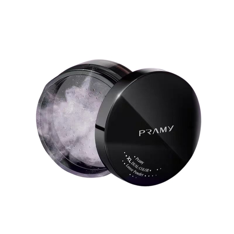 Pramy XL Dual-Color Loose Powder 28g  01 White+Pink