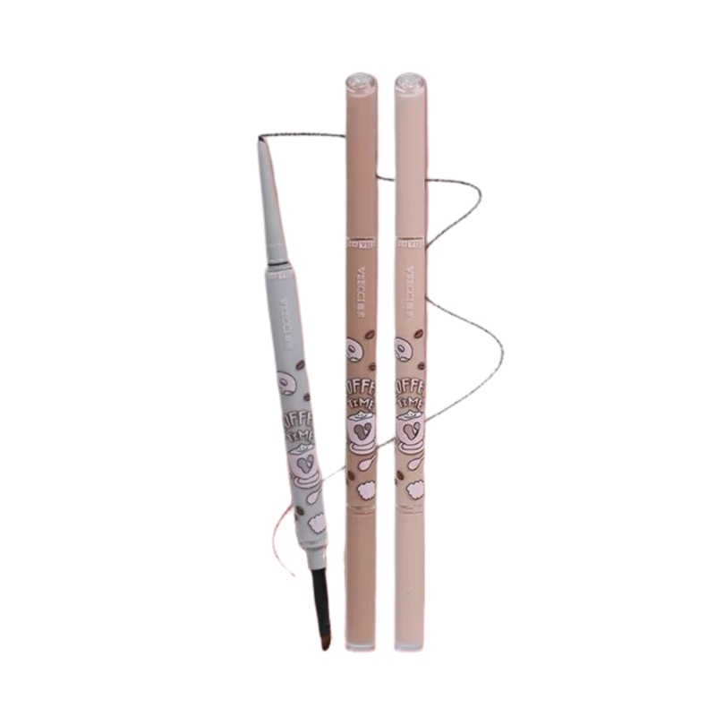 Veecci Coffee Series Dual Ended Eyeliner Gel Pencil 50mg  S01 Soft Mist Black
