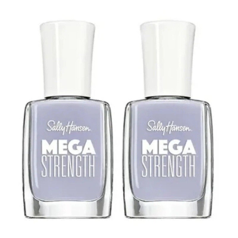 (2-pack) Sally Hansen Mega Strength Nail Color, Be Iconic, 0.4 fl oz