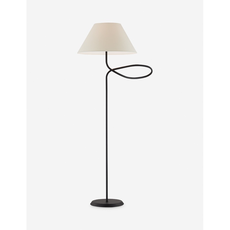 Alameda Floor Lamp by Colin King x Troy Lighting Black
