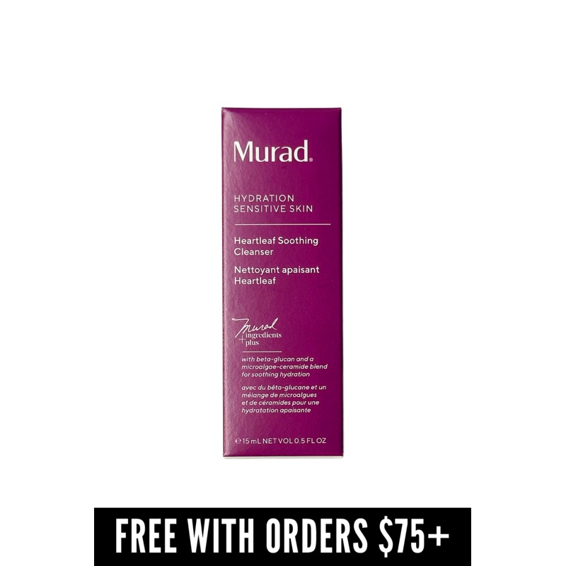 [FREE GIFT] Murad Heartleaf Soothing Cleanser 0.5 oz