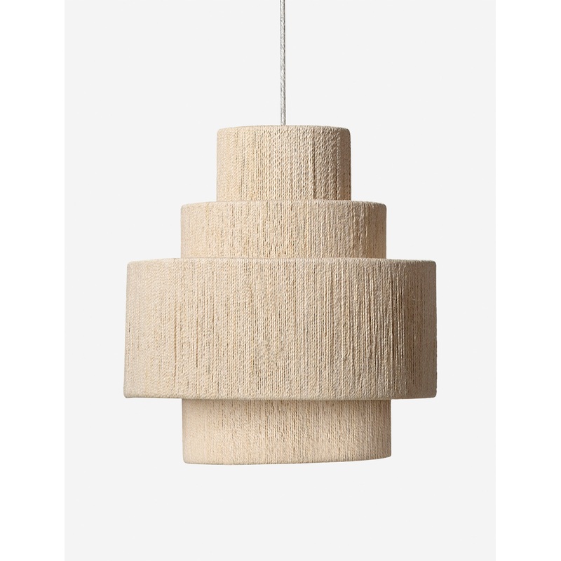 Abernathy Pendant Light Natural 15″Dia